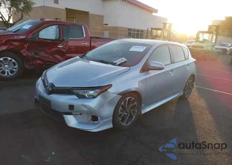 2016 Scion Im from USA, damaged, VIN JTNKARJE4GJ501025